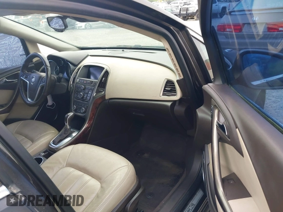 2014 Buick Verano Leather Group with VIN 1G4PS5SK5E4156969, listed as a IAAI auction lot 41956353 with 125,000 mi miles. Bid and sale history available at carsss.com. Image 5.