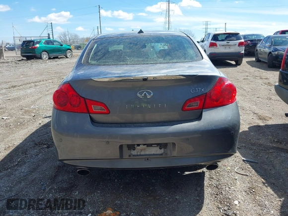 2012 Infiniti G37 x with VIN JN1CV6AR9CM670676, listed as a IAAI auction lot 41878379 with 107,740 mi miles and . Bid and sale history available at DreamBid. Image 16.