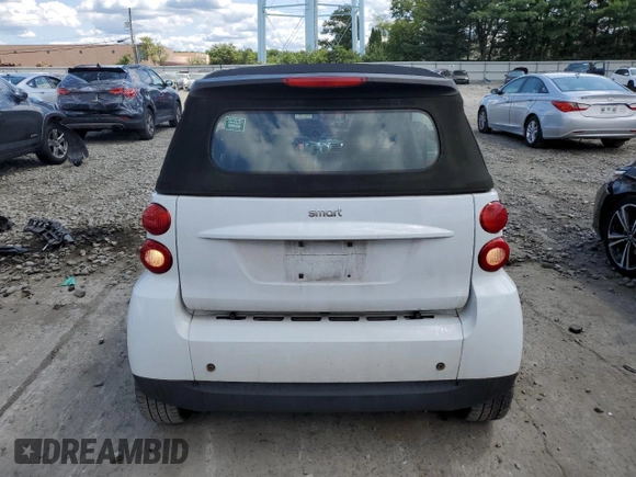 2009 Smart fortwo Passion with VIN WMEEK31X69K212370, listed as a Copart auction lot 67723684 with 68,232 mi miles and Salvage Title. Bid and sale history available at carsss.com. Image 6.