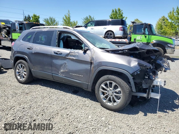 2020 Jeep Cherokee Latitude Plus z VIN 1C4PJLLBXLD519788, wystawiony jako Copart lot #58859745 z przebiegiem 52 131 mil mil oraz Szkoda całkowita • Salvage title. Historia ofert i sprzedaży dostępna na DreamBid. Obrazek 4.