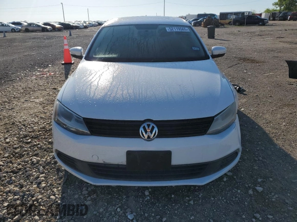 2012 Volkswagen Jetta Sedan SE w/Convenience & Sunroof with VIN 3VWDX7AJ5CM415567, listed as a Copart auction lot 52119565 with 117,237 mi miles and Salvage Title. Bid and sale history available at carsss.com. Image 5.