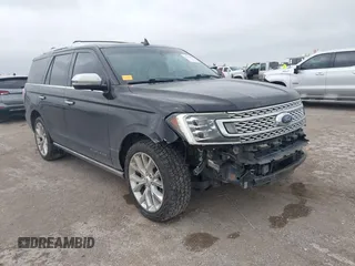 2019 Ford Expedition Platinum with VIN 1FMJU1LT3KEA23522, listed as a IAAI auction lot 42149429 with 113,766 mi miles and . Bid and sale history available at DreamBid. Image 1.