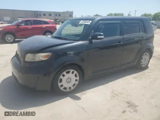 2010 Scion xB with VIN JTLZE4FE7A1097880, listed as a Copart auction lot 52806445 with 0 mi miles and Salvage Title. Bid and sale history available at carsss.com. Image 1.