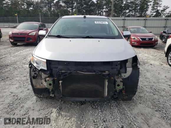 2013 Ford Edge Limited with VIN 2FMDK3KC3DBB70809, listed as a Copart auction lot 81579814 with 179,899 mi miles and Salvage Title. Bid and sale history available at DreamBid. Image 5.
