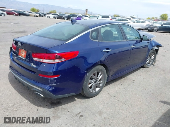 2019 Kia Optima LX z VIN 5XXGT4L30KG357618, wystawiony jako IAAI lot #41854957 z przebiegiem Nie podano mil oraz . Historia ofert i sprzedaży dostępna na DreamBid. Obrazek 4.