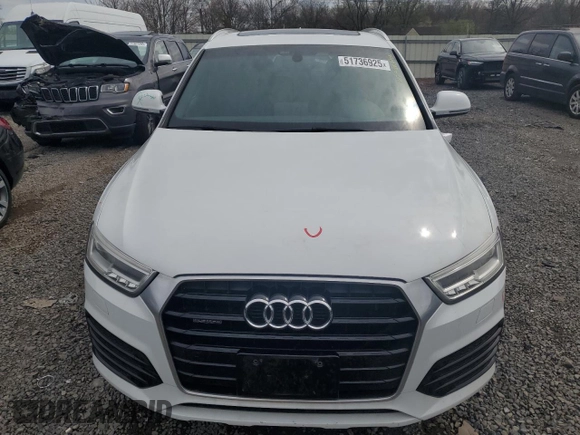 2016 Audi Q3 Prestige z VIN WA1GFCFS6GR008143, wystawiony jako Copart lot #51736925 z przebiegiem 117 683 mil mil oraz Szkoda całkowita • Salvage title. Historia ofert i sprzedaży dostępna na DreamBid. Obrazek 5.