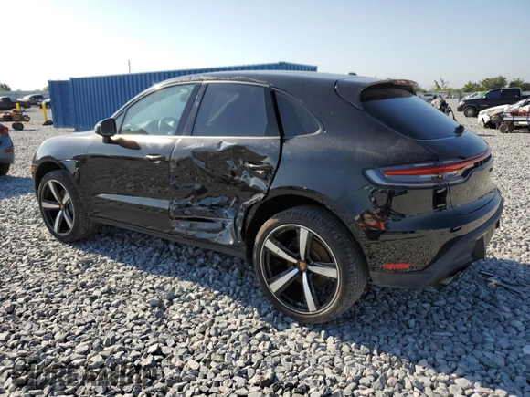 2023 Porsche Macan with VIN WP1AA2A55PLB13358, listed as a Copart auction lot 53840845 with 6,544 mi miles and Salvage Title. Bid and sale history available at carsss.com. Image 2.