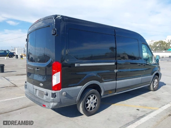 2015 Ford Transit Cargo Van with VIN 1FTYR2CMXFKA73036, listed as a IAAI auction lot 41989091 with 126,022 mi miles. Bid and sale history available at carsss.com. Image 6.