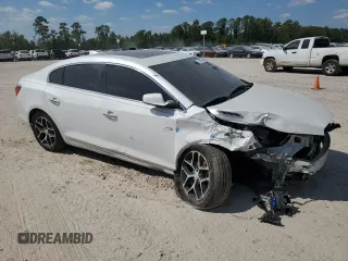 2016 Buick LaCrosse Sport Touring with VIN 1G4G45G33GF282704, listed as a Copart auction lot 72803534 with 142,347 mi miles and Salvage Title. Bid and sale history available at carsss.com. Image 4.