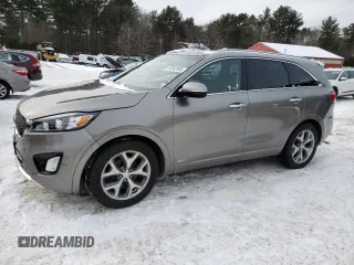 2018 Kia Sorento SX Limited z VIN 5XYPKDA55JG364808, wystawiony jako Copart lot #44242595 z przebiegiem 54 006 mil mil oraz Szkoda całkowita • Salvage title. Historia ofert i sprzedaży dostępna na DreamBid. Obrazek 1.