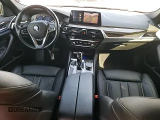 2019 BMW 5 Series 530e xDrive with VIN WBAJB1C5XKB376818, listed as a Copart auction lot 74683034 with 108,066 mi miles and Salvage title. Bid and sale history available at DreamBid. Image 8.