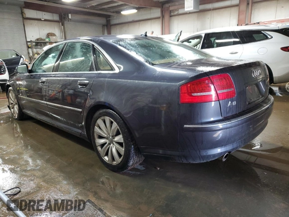 2009 Audi A8 z VIN WAULV94E29N007523, wystawiony jako Copart lot #50234305 z przebiegiem 97 535 mil mil oraz Szkoda całkowita • Salvage title. Historia ofert i sprzedaży dostępna na DreamBid. Obrazek 2.