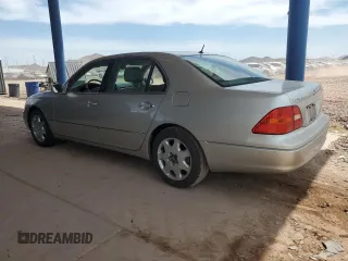 2001 Lexus LS 430 z VIN JTHBN30F610008975, wystawiony jako Copart lot #57186565 z przebiegiem 237 767 mil mil oraz Czysty tytuł • Clean title. Historia ofert i sprzedaży dostępna na DreamBid. Obrazek 2.