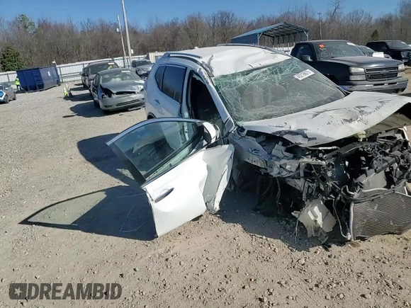 2016 Nissan Rogue SV with VIN KNMAT2MT1GP694405, listed as a Copart auction lot 45216675 with 0 mi miles and Salvage Title. Bid and sale history available at carsss.com. Image 12.