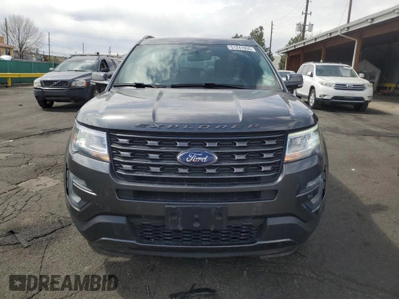 2017 Ford Explorer XLT with VIN 1FM5K8D87HGE41797, listed as a Copart auction lot 51241055 with 102,639 mi miles and Salvage Title. Bid and sale history available at DreamBid. Image 5.