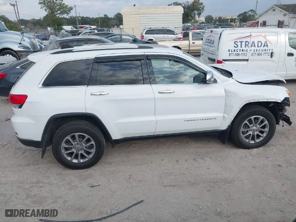 2015 Jeep Grand Cherokee Limited with VIN 1C4RJFBG8FC753817, listed as a IAAI auction lot 41247003 with 86,658 mi miles. Bid and sale history available at carsss.com. Image 14.