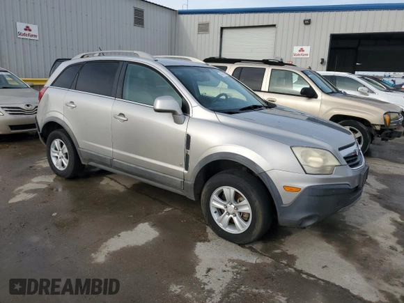 2008 Saturn VUE XE with VIN 3GSDL43NX8S544909, listed as a Copart auction lot 43714675 with 0 mi miles and Salvage Title. Bid and sale history available at carsss.com. Image 4.