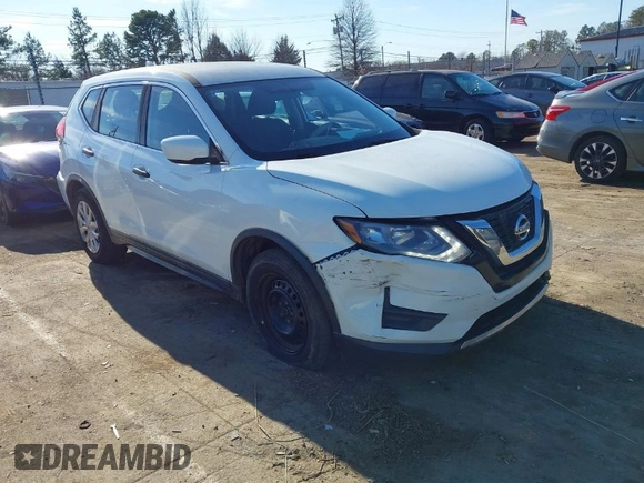 2017 Nissan Rogue SV with VIN KNMAT2MT9HP560033, listed as a IAAI auction lot 41396661 with 200,717 mi miles. Bid and sale history available at carsss.com. Image 1.