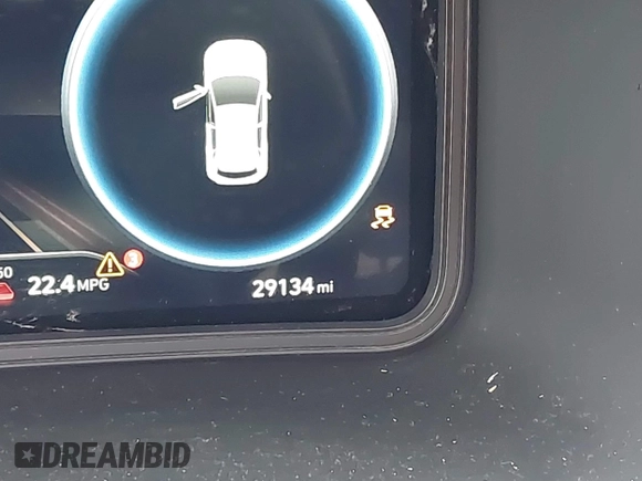 2023 Hyundai Kona N Line with VIN KM8K33A39PU989957, listed as a IAAI auction lot 41505290 with 29,134 mi miles and . Bid and sale history available at DreamBid. Image 15.