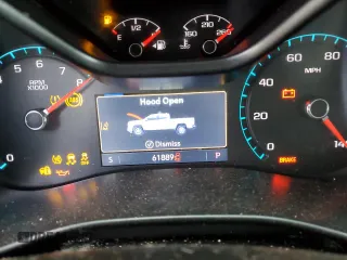 2019 GMC Canyon 4WD SLT with VIN 1GTG6DEN7K1134168, listed as a Copart auction lot 86510834 with 61,889 mi miles and Salvage Title. Bid and sale history available at carsss.com. Image 9.