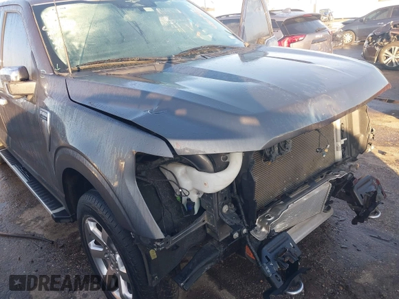 2023 Ford F-150 XL with VIN 1FTFW1E81PKE39560, listed as a IAAI auction lot 41202267 with 20,383 mi miles. Bid and sale history available at carsss.com. Image 21.