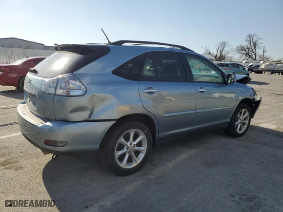 2008 Lexus RX 350 with VIN 2T2GK31U88C056194, listed as a Copart auction lot 49104665 with 104,930 mi miles and Salvage Title. Bid and sale history available at carsss.com. Image 3.