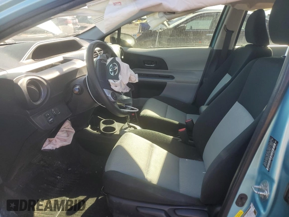 2012 Toyota Prius One with VIN JTDKDTB30C1023430, listed as a Copart auction lot 48027695 with 90,728 mi miles and Salvage Title. Bid and sale history available at DreamBid. Image 7.