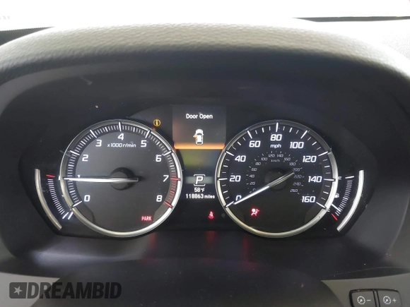 2018 Acura MDX with VIN 5J8YD3H3XJL003559, listed as a IAAI auction lot 41681190 with 118,863 mi miles and . Bid and sale history available at carsss.com. Image 7.