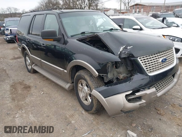 2003 Ford Expedition Eddie Bauer with VIN 1FMFU18L53LA39572, listed as a IAAI auction lot 41736986 with 1 mi miles. Bid and sale history available at carsss.com. Image 1.