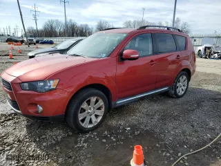 2013 Mitsubishi Outlander SE with VIN JA4JT3AW9DU021003, listed as a Copart auction lot 44249215 with 0 mi miles and Clean Title. Bid and sale history available at carsss.com. Image 1.