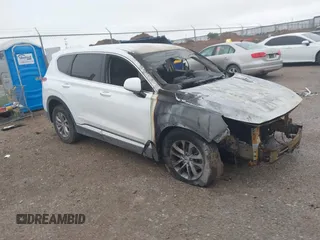 2019 Hyundai Santa Fe SEL Plus z VIN 5NMS33AD4KH049160, wystawiony jako IAAI lot #41937711 z przebiegiem 117 187 mil mil oraz . Historia ofert i sprzedaży dostępna na DreamBid. Obrazek 1.