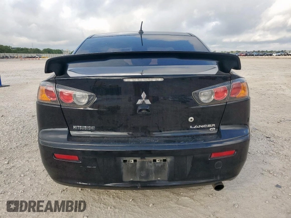 2016 Mitsubishi Lancer GT with VIN JA32U8FWXGU008597, listed as a Copart auction lot 59891435 with 131,632 mi miles and Salvage title. Bid and sale history available at DreamBid. Image 6.