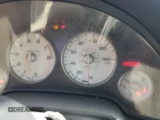 2005 Acura RSX with VIN JH4DC53815S005726, listed as a Copart auction lot 60352395 with 190,809 mi miles and Salvage title. Bid and sale history available at DreamBid. Image 9.