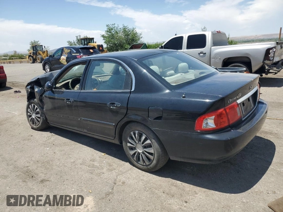 2006 Kia Optima LX z VIN KNAGD126865452524, wystawiony jako Copart lot #59813015 z przebiegiem 130 090 mil mil oraz Szkoda całkowita • Salvage title. Historia ofert i sprzedaży dostępna na DreamBid. Obrazek 2.