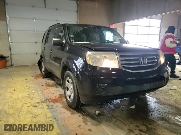 2015 Honda Pilot LX with VIN 5FNYF4H28FB044465, listed as a Copart auction lot 45583235 with 149,082 mi miles and Salvage Title. Bid and sale history available at DreamBid. Image 12.