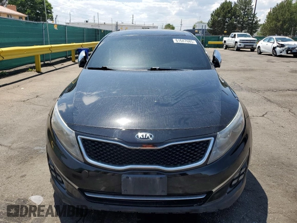 2014 Kia Optima SXL Turbo with VIN 5XXGR4A66EG280687, listed as a Copart auction lot 61647685 with 150,232 mi miles and Salvage title. Bid and sale history available at DreamBid. Image 5.