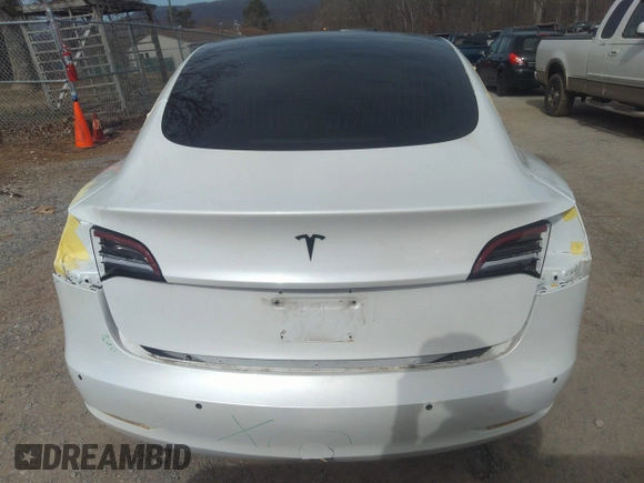 2020 Tesla Model 3 Standard Range Plus with VIN 5YJ3E1EA0LF597839, listed as a IAAI auction lot 41639219 with 49,220 mi miles. Bid and sale history available at carsss.com. Image 17.