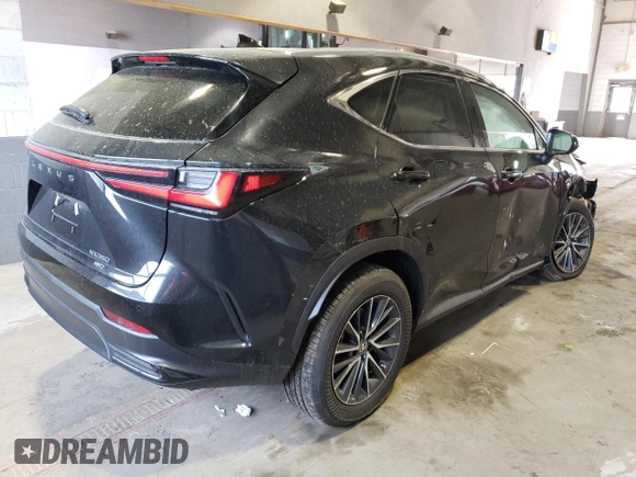 2023 Lexus NX with VIN 2T2GGCEZ9PC016342, listed as a Copart auction lot 46751793 with 1,931 mi miles. Bid and sale history available at carsss.com. Image 3.