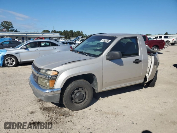 2008 Chevrolet Colorado LS with VIN 1GCCS149388139395, listed as a Copart auction lot 80282914 with 254,238 mi miles and Salvage Title. Bid and sale history available at DreamBid. Image 1.