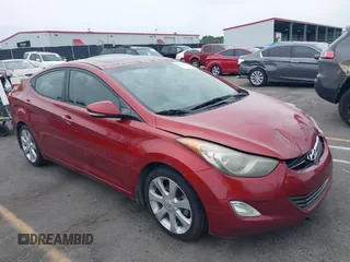 2013 Hyundai Elantra Limited z VIN 5NPDH4AEXDH185324, wystawiony jako IAAI lot #42423458 z przebiegiem 191 943 mil mil oraz . Historia ofert i sprzedaży dostępna na DreamBid. Obrazek 1.