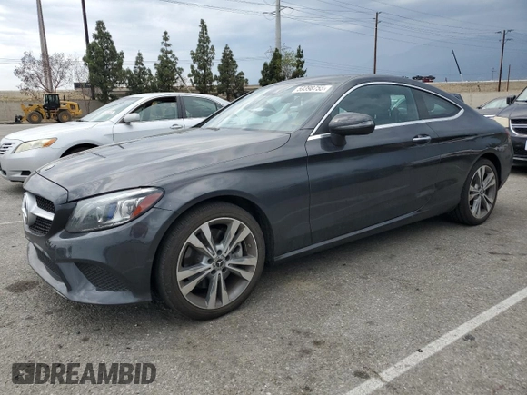 2022 Mercedes-Benz C 300 with VIN W1KWJ8DB3NG107789, listed as a Copart auction lot 59398755 with 63,435 mi miles and Salvage title. Bid and sale history available at DreamBid. Image 1.
