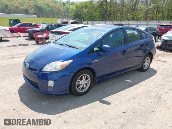 2011 Toyota Prius I with VIN JTDKN3DU3B0315824, listed as a IAAI auction lot 42034022 with 230,653 mi miles. Bid and sale history available at carsss.com. Image 2.
