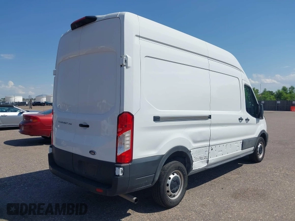 2023 Ford Transit Cargo with VIN 1FTBR1X80PKB45974, listed as a IAAI auction lot 42609404 with 35,940 mi miles and . Bid and sale history available at DreamBid. Image 4.