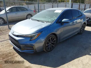 2021 Toyota Corolla SE with VIN JTDS4MCE4MJ060004, listed as a IAAI auction lot 41678974 with 49,424 mi miles and . Bid and sale history available at DreamBid. Image 17.