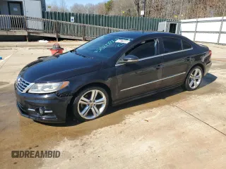 2014 Volkswagen CC R-Line with VIN WVWBP7AN0EE502086, listed as a Copart auction lot 44571045 with 61,607 mi miles and Clean Title. Bid and sale history available at carsss.com. Image 1.