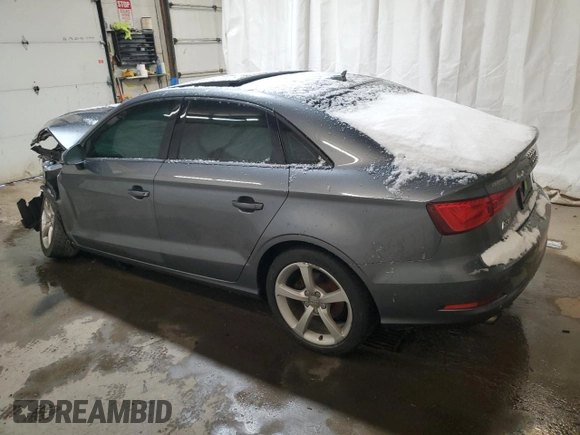 2016 Audi A3 Premium with VIN WAUB8GFF2G1083924, listed as a Copart auction lot 45665185 with Not Provided miles and Salvage Title. Bid and sale history available at DreamBid. Image 2.