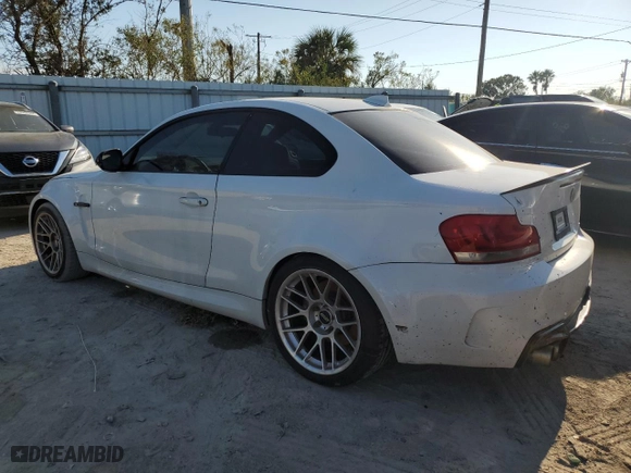 2013 BMW 1 Series 135i with VIN WBAUC9C54DVY60302, listed as a Copart auction lot 75686944 with 0 mi miles and Non Repairable. Bid and sale history available at carsss.com. Image 2.