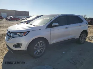 2017 Ford Edge Titanium z VIN 2FMPK4K94HBB27352, wystawiony jako Copart lot #83826904 z przebiegiem Nie podano mil oraz Szkoda całkowita • Salvage title. Historia ofert i sprzedaży dostępna na DreamBid. Obrazek 1.