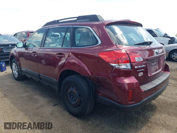 2011 Subaru Outback 2.5i z VIN 4S4BRCAC4B3434489, wystawiony jako Copart lot #55626995 z przebiegiem 69 308 mil mil oraz Szkody całkowita. Historia ofert i sprzedaży dostępna na DreamBid. Obrazek 2.