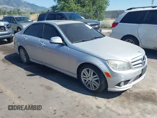 2009 Mercedes-Benz C 300 Sport with VIN WDDGF54X09R068671, listed as a IAAI auction lot 42533482 with 180,354 mi miles and . Bid and sale history available at DreamBid. Image 1.